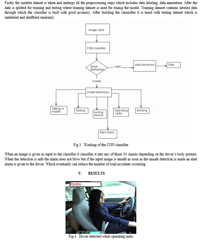 driver distraction detection methods a literature review and framework